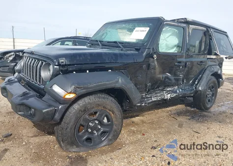 2025 Jeep Wrangler 4-Door Sport 4X4 z USA, uszkodzony, nr VIN 1C4PJXDG5SW630110